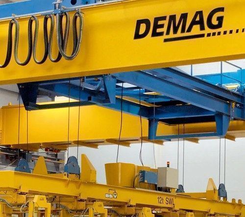 Мост крана Demag с гирляндным кабельным токоподводом, 12 т