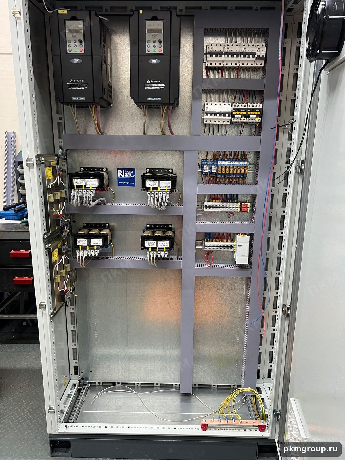 Какие шкафы управления мы собираем